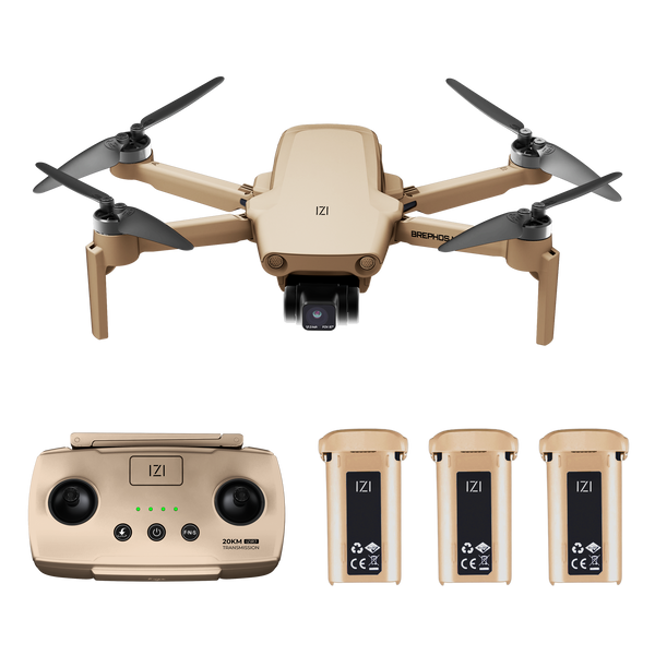 IZI Brephos Fly More Combo Mini Drone – Premium Drone with Camera 4K Professional, 48MP Imaging, Starlight Vision, 3-Axis Stabilizer, 3000mAh Long Flight, <249g Featherweight, 20km Range - Image 3